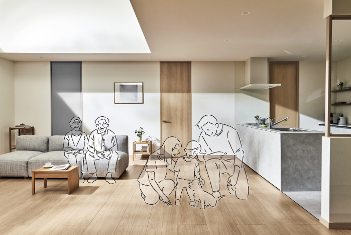 ラシッサ Sフロア・ラシッサ Dフロア耐水UDわん